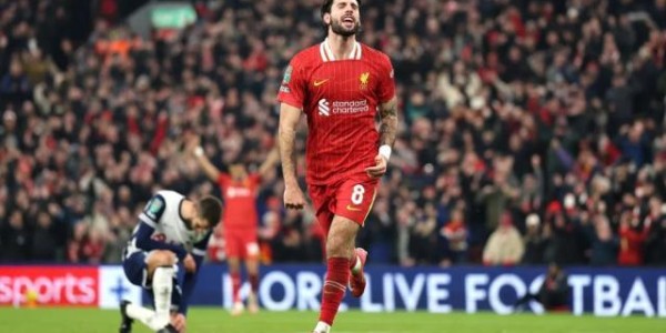 开云下载-【联赛杯】利物浦4比0大胜热刺，决赛会师纽卡